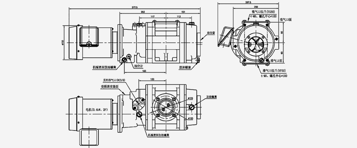 NB1200B羅茨真空泵優(yōu)勢(shì)