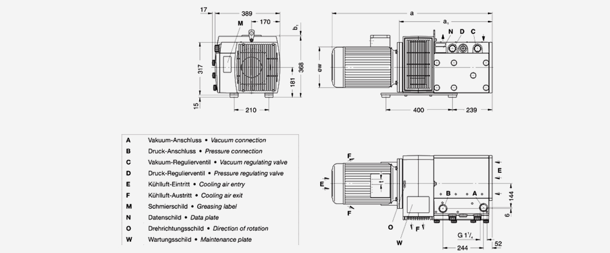 V-KTR-140干式真空泵優勢 V-KTR-140干式真空泵優勢
